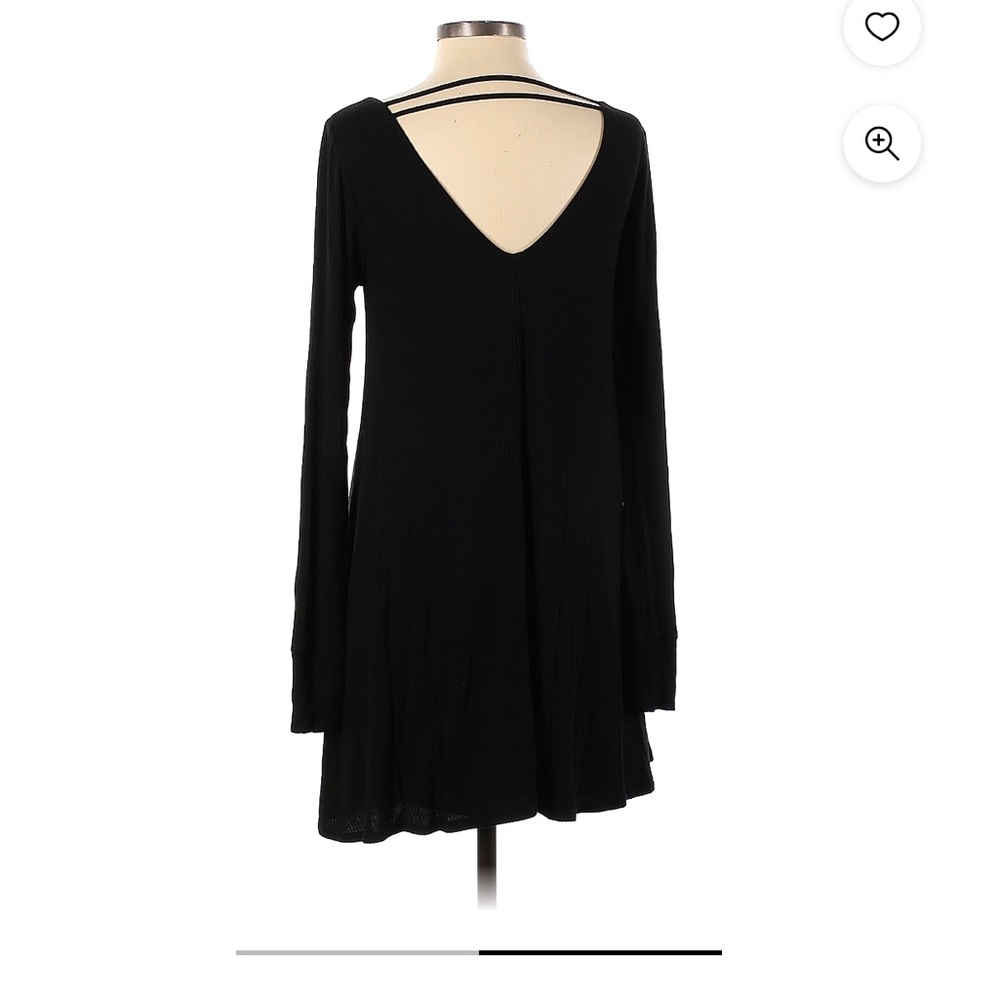 BP. Black Longsleeve Casual Mini Dress Size XS (0-2)NWOT - Picture 3 of 10